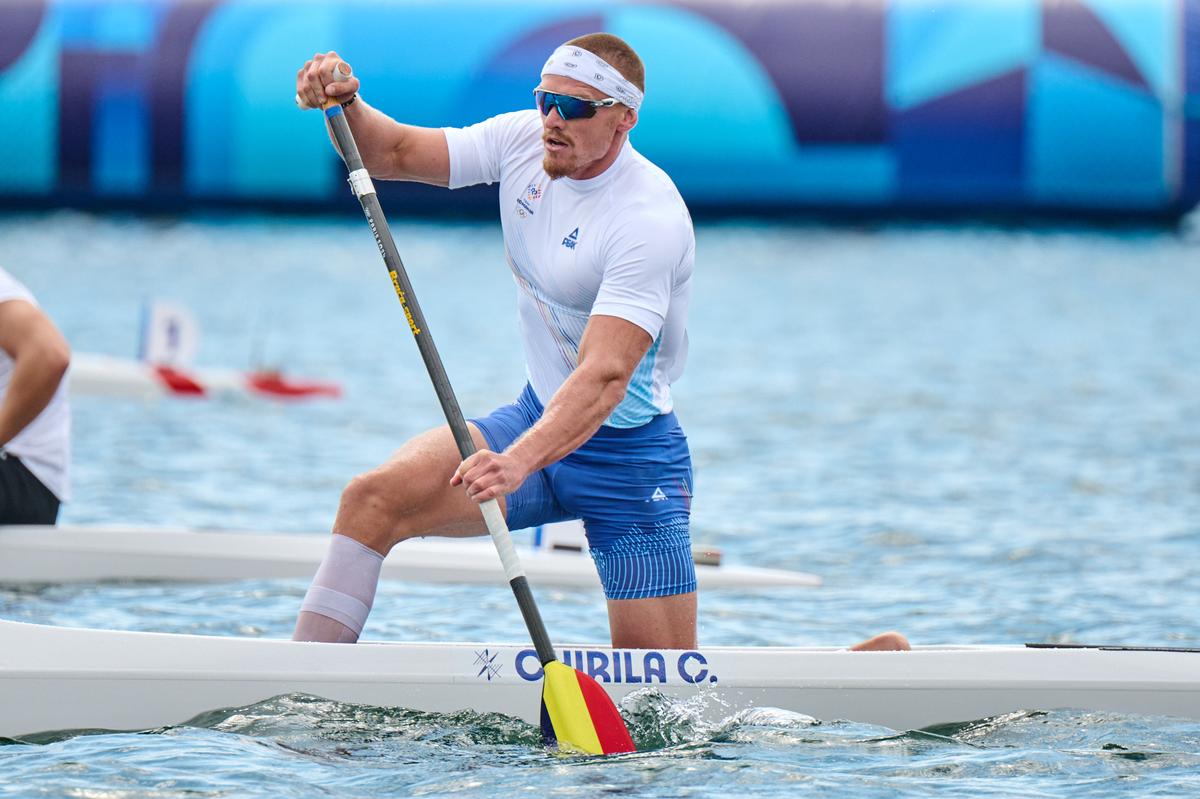 Cătălin Chirilă, locul 1 în finala B la canoe-1 1000 de metri » Perfomanță solidă în cursa de consolare de la Vaires-sur-Marne