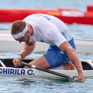 Cătălin Chirilă, locul 1 în finala B la canoe-1 1000 de metri. Foto: Raed Krishan