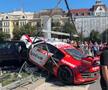 Marco Leu, fiul regretatului Mihai Leu, a făcut accident în deschiderea Raliului Timișoarei