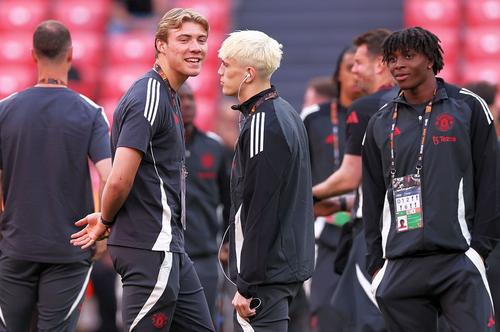 Cel mai probabil, Rasmus Hojlund nu va continua pe Old Trafford // foto: Guliver/gettyimages