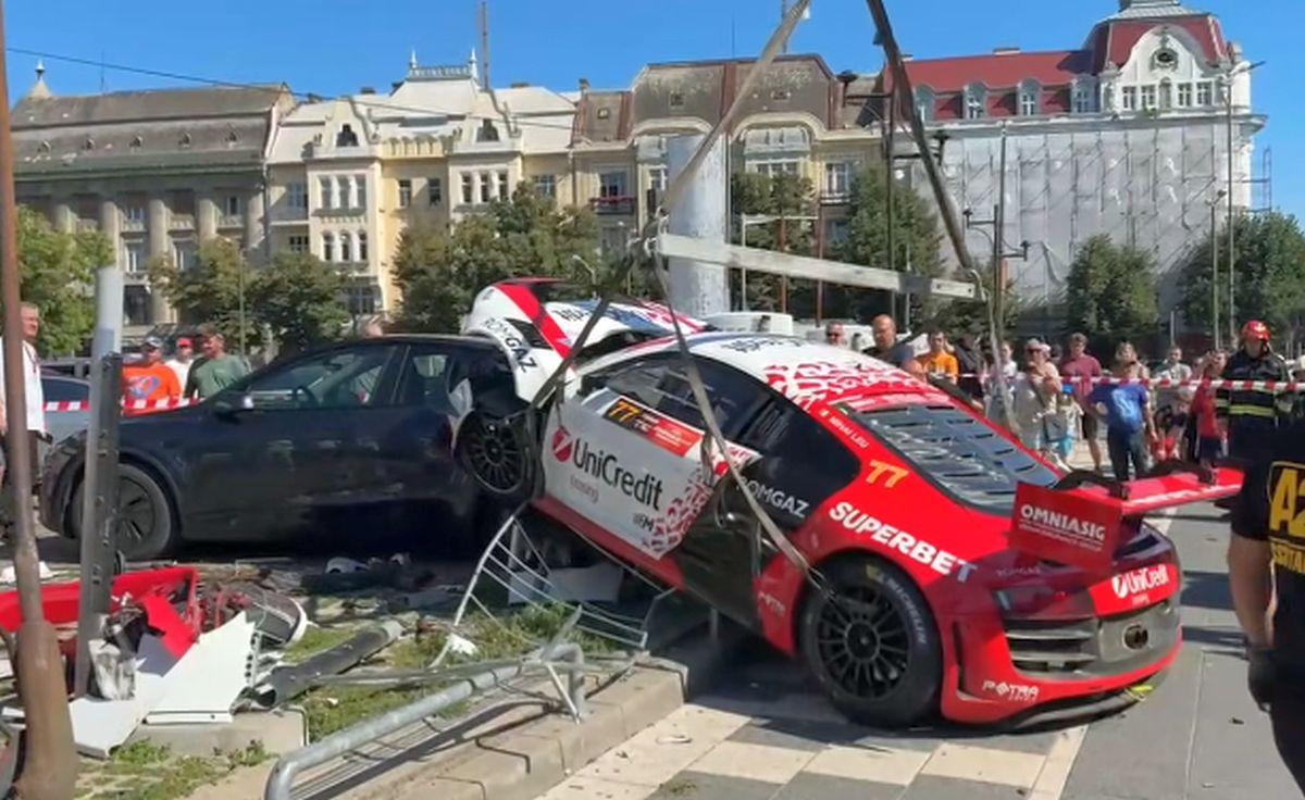 Fiul regretatului Mihai Leu s-a urcat la volan pentru a-și omagia tatăl, dar a fost la un pas de o tragedie
