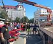 Marco Leu, fiul regretatului Mihai Leu, a făcut accident în deschiderea Raliului Timișoarei