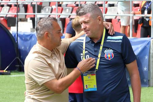 Constantin Schumacher, alături de Daniel Oprița // foto: Facebook @ Sport Club Municipal Ramnicu Valcea