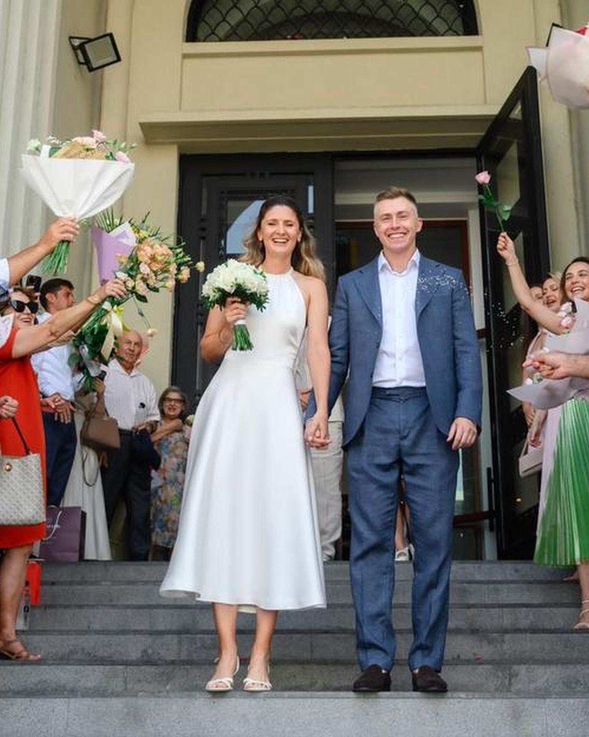 Irina Begu și Victor Crivoi s-au cununat civil
