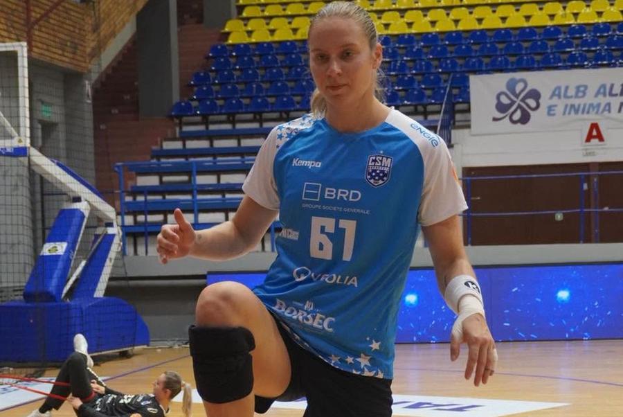 Valeriia Maslova/ Foto: Facebook CSM București a câștigat „Cupa Dunărea” » Bojana Popovic: „Putem realiza lucruri mărețe!”