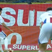 Nuno Pedro a ratat un penalty în Petrolul - Oțelul // FOTO: captură @Prima Sport