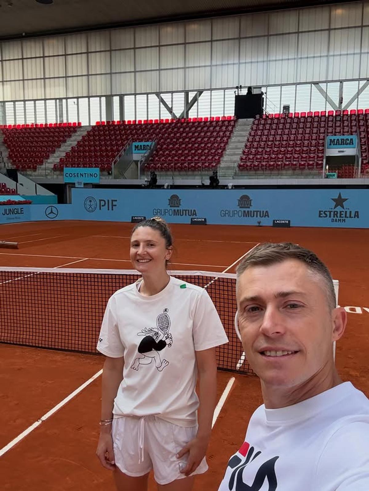 Irina Begu s-a căsătorit cu antrenorul ei, fost jucător cunoscut de tenis