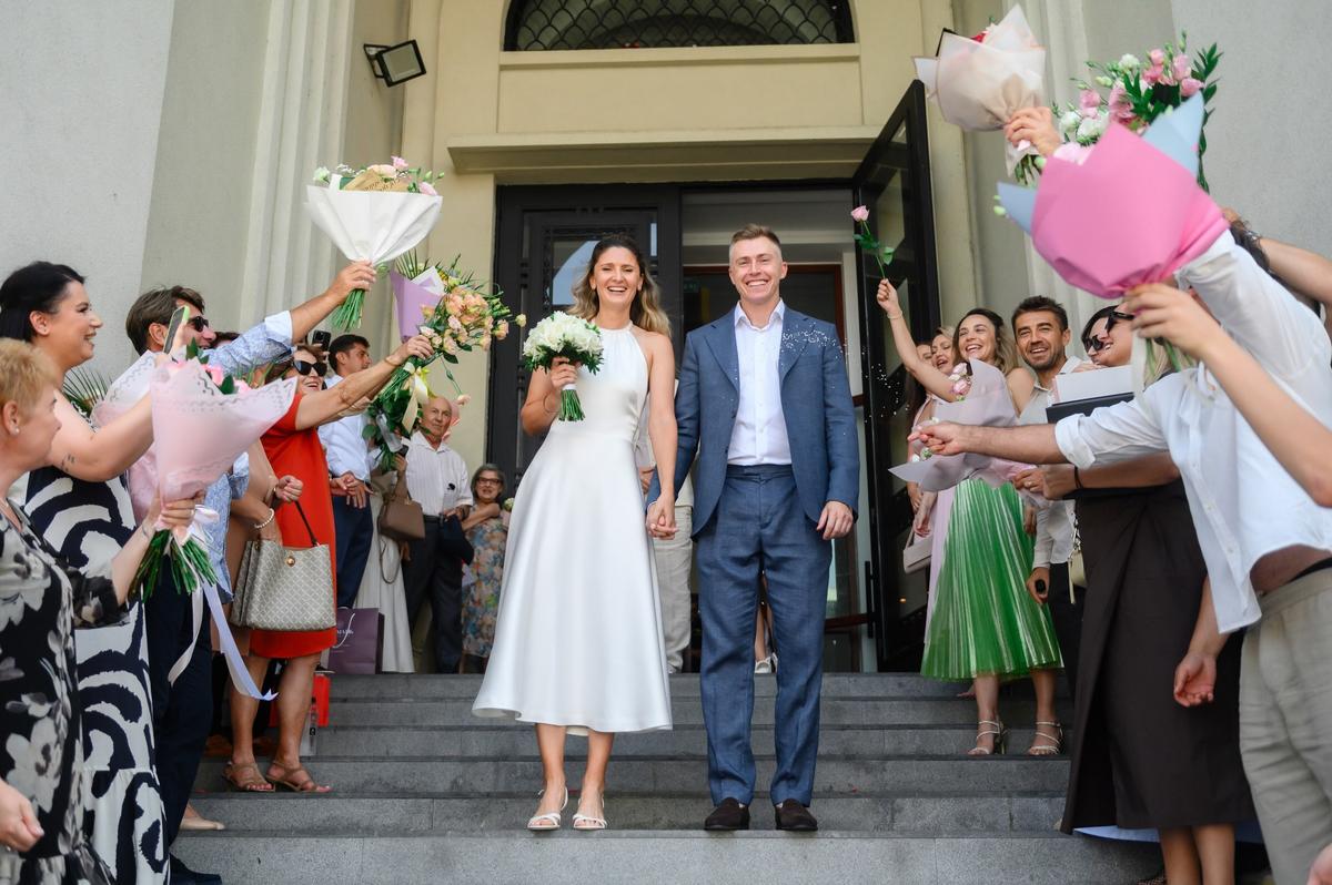 Irina Begu și Victor Crivoi s-au cununat civil