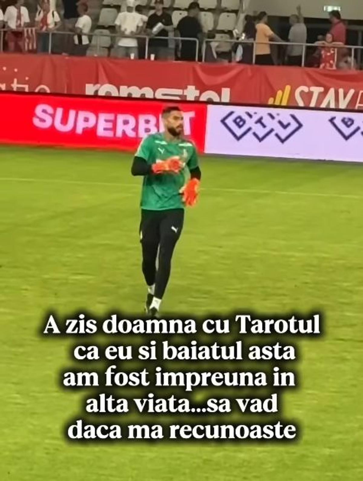 Influencerița cu peste 23.000 de urmăritori a „pus ochii” pe fotbalistul de la Dinamo: „Să văd dacă mă recunoaște”