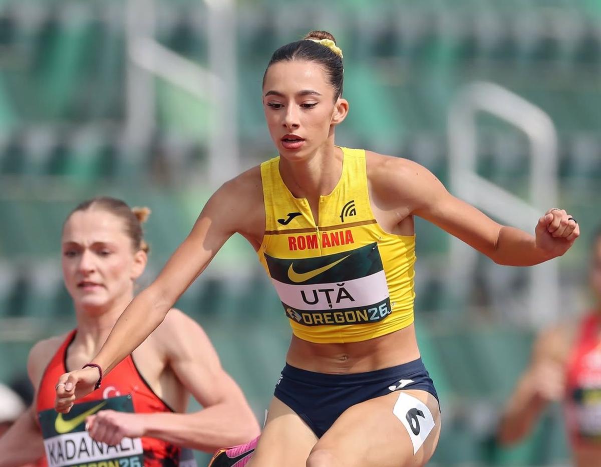 Performanță senzațională! Ștefania Uță, campioană mondială U20 la 400 de metri garduri