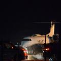Avionul privat al familiei Messi, parcat pe aeroportul din Rosario, Argentina / Foto: GettyImages