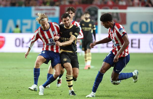 Manchester City s-a încălzit pentru Arsenal cu o victorie în fața lui Atletico » „Cetățenii” s-au impus la Seul