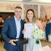 Irina Begu și Victor Crivoi s-au cununat civil // foto: instagram @irina_camy15