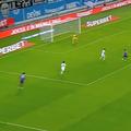 Yanis Pîrvu, gol superb în Universitatea Craiova - FC Argeș // FOTO: captură @Prima Sport