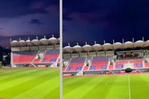 În plină criză energetică, nocturna stadionului din Târgoviște a fost aprinsă în două seri consecutive. Explicația incredibilă: „Nu e nicio risipă”