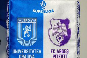 Universitatea Craiova - FC Argeș, în runda #4 din Superliga » Echipele de start