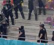 Incidente între ultrași înainte de Dinamo - Steaua. Foto: Captură DigiSport
