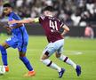 Malcom Edjouma, în West Ham - FCSB // foto: Cristi Preda, GSP
