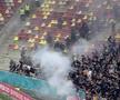 Incidente între ultrași înainte de Dinamo - Steaua. Foto: Captură DigiSport