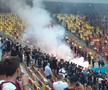Incidente între ultrași înainte de Dinamo - Steaua. Foto: Captură DigiSport