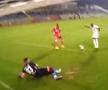 Fază hilară în Botoșani - UTA » A ratat cu poarta goală, apoi a marcat într-un mod incredibil