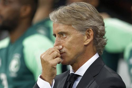 Roberto Mancini n-a mirosit deloc bine situația fotbalului din Arabia Saudită / Foto: Imago Images