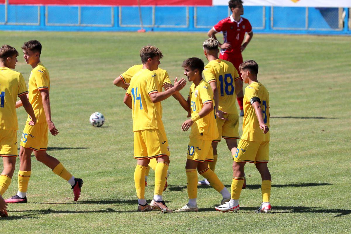 România U18, victorie în amicalul cu Republica Moldova » Un mijlocaș de la Steaua și unul de la Progresul Spartac au marcat