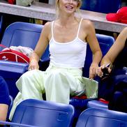 Julianne Hough a asistat pe 6 septembrie la meciul dintre Alcaraz și Zverev. Foto: Imago Images