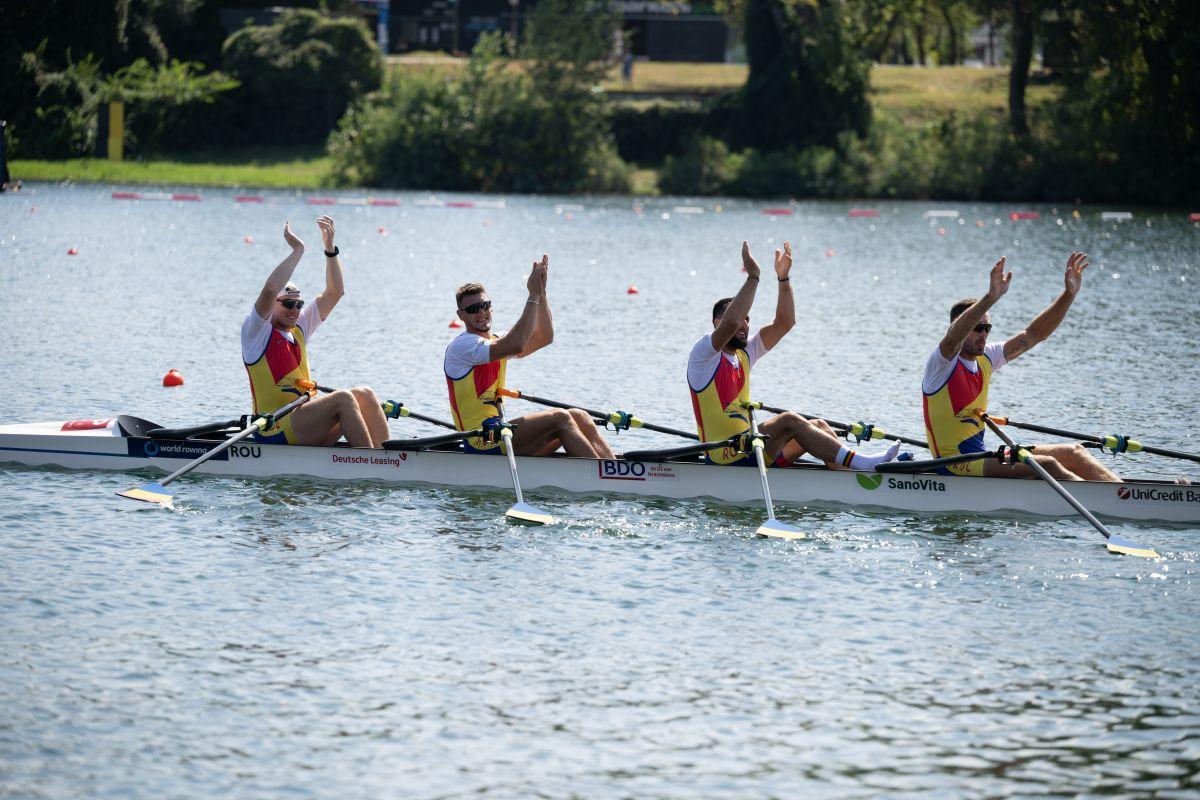 România a fost în 7 finale la Campionatele Mondiale de Canotaj » Trei medalii câștigate + Două echipaje au obținut calificarea la Jocurile Olimpice