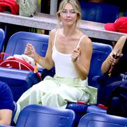 Julianne Hough a asistat pe 6 septembrie la meciul dintre Alcaraz și Zverev. Foto: Imago Images