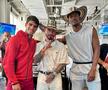 J Balvin alături de Carlos Alcaraz și jucătorul de baschet Jimmy Butler. Foto: Instagram