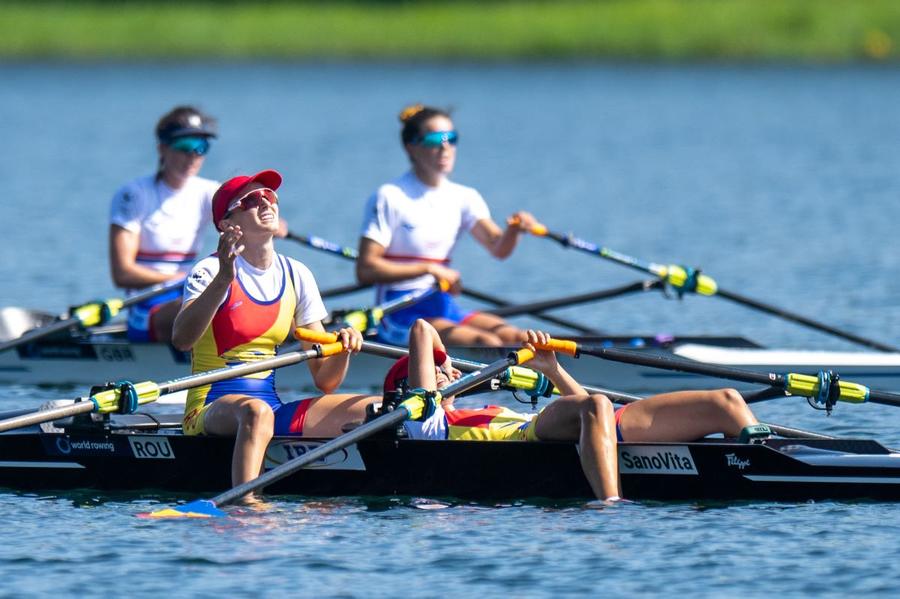 Ionela Cozmiuc și Mariana Dumitru, bronz mondial la dublu vâsle categorie ușoară: „O să mă uit la medalie și o să mă gândesc câtă muncă a fost pentru câștigarea ei!”