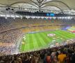 Scenografie eminesciană pe Arena Națională » Ce au afișat suporterii înaintea meciului România - Israel