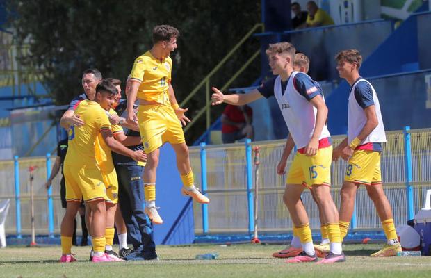 România U18, victorie în amicalul cu Republica Moldova » Un mijlocaș de la Steaua și unul de la Progresul Spartac au marcat
