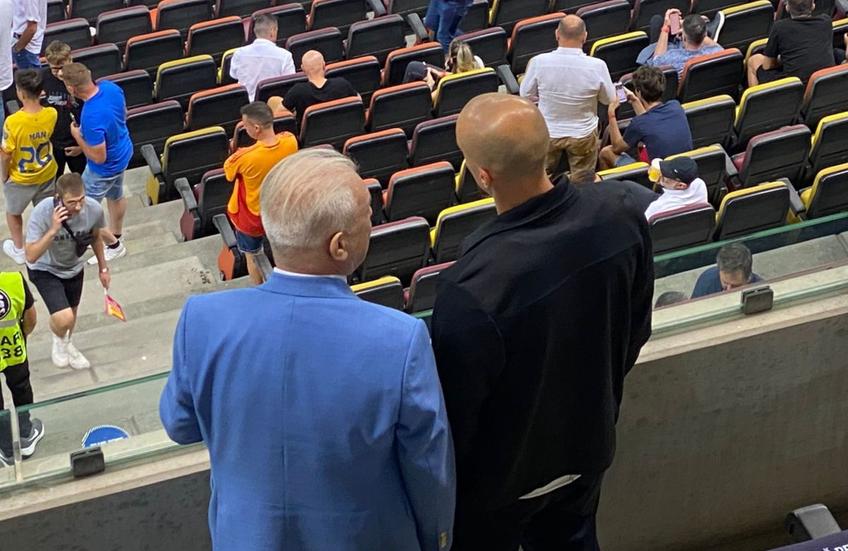 Vlad Chiricheș (33 de ani), marele absent din lotul lui Edi Iordănescu, a urmărit meciul România - Israel din loja Arenei Naționale.