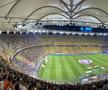 Scenografie eminesciană pe Arena Națională » Ce au afișat suporterii înaintea meciului România - Israel