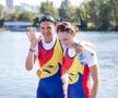 FOTO. Cum au sărbătorit sportivii români performanțele de la Campionatele Mondiale de Canotaj