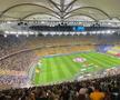 Scenografie eminesciană pe Arena Națională » Ce au afișat suporterii înaintea meciului România - Israel
