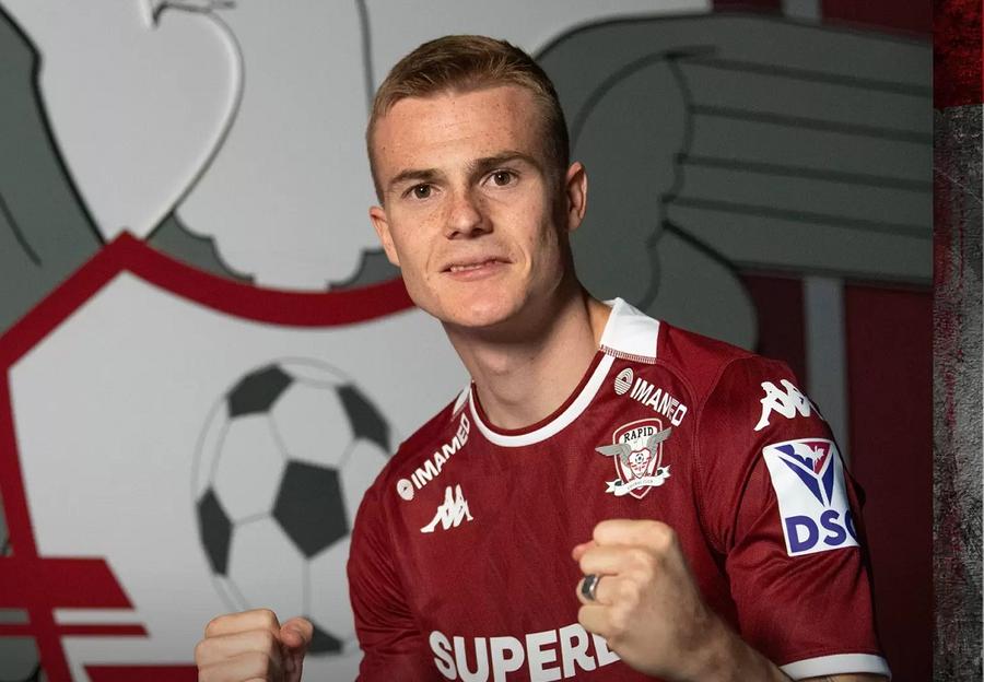 Tobias Christensen a semnat cu Rapid pe trei sezoane. Foto: Wyscout Marea calitate a lui Tobias Christensen, noul transfer de la Rapid. Profilul primului norvegian din istoria Giuleștiului