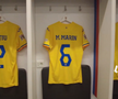 Vestiarul României la primul meci „acasă” al lui Mircea Lucescu