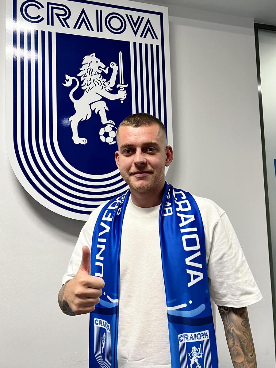 Alex Cicâldău, prezentat la Universitatea Craiova Alex Cicâldău, prezentat la Universitatea Craiova: „Bătălia s-a încheiat!”