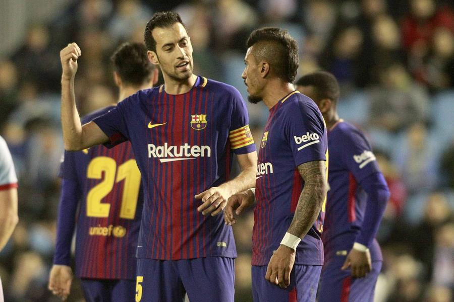 Paulinho și Sergio Busquets / Foto: Imago Fostul star al Barcelonei și-a anunțat retragerea: „Mulțumesc fotbalului, am fost privilegiat!” » Mesaj printre lacrimi