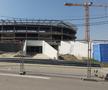 Lucrările avansează la Polivalenta de 72 de milioane de euro și 10.075 de locuri: „Dacă păstrăm ritmul, o finalizăm la termen”