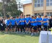 Fotbaliștii Universității Craiova au fost prezenți la deschiderea noului an școlar