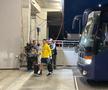 Delegația României a ajuns la stadion, înainte de meciul cu Lituania