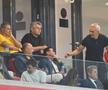 Dan Șucu, Anghel Iordănescu, Răzvan Burleanu, Mirel Rădoi și Viorel Moldovan, la România - Lituania, foto: Raed Krishan (GSP)