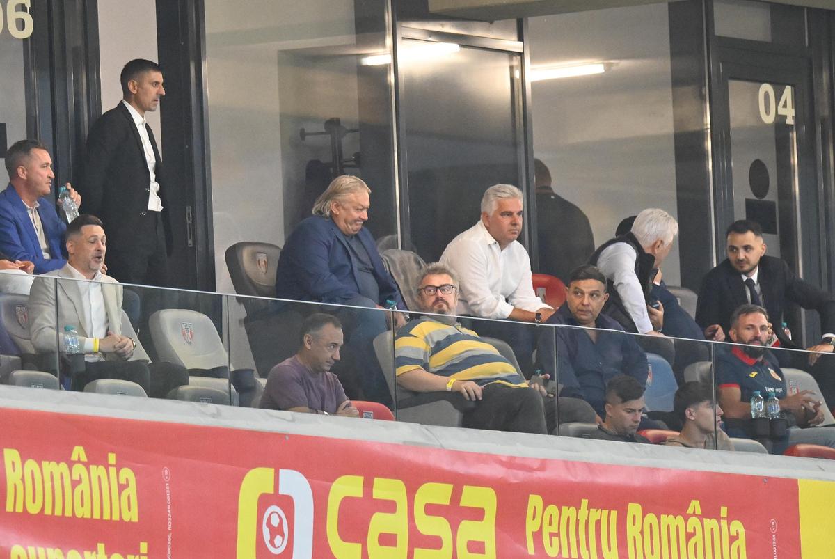 Dan Șucu, în „casa” Stelei la România - Lituania » Lângă cine a fost surprins patronul de la Rapid