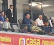 Dan Șucu, Anghel Iordănescu, Răzvan Burleanu, Mirel Rădoi și Viorel Moldovan, la România - Lituania, foto: Raed Krishan (GSP)