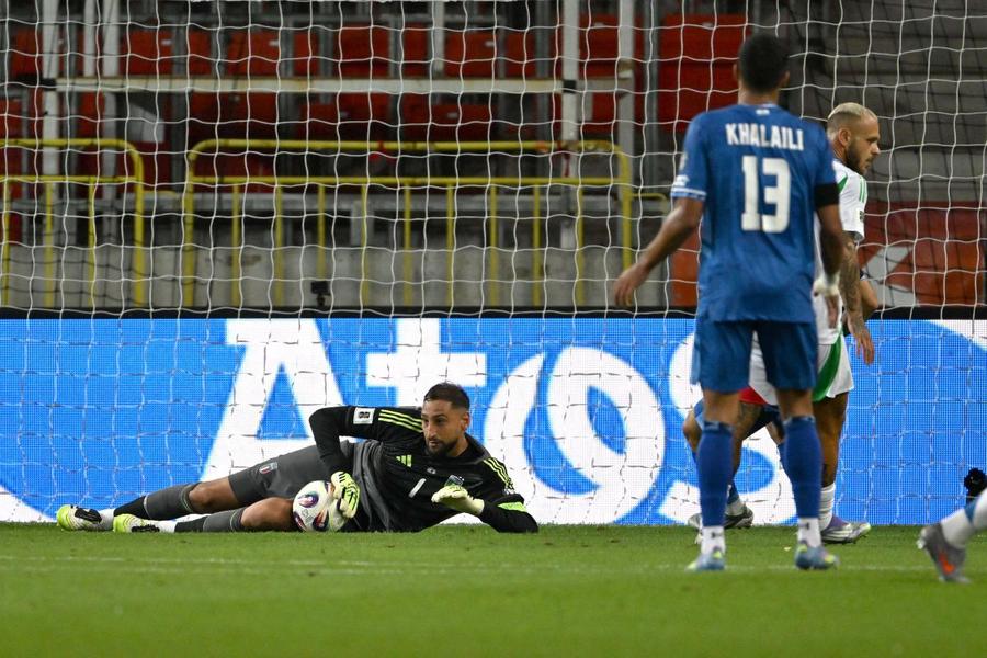 Gianluigi Donnarumma, în Israel - Italia 4-5 / Foto: Imago Scenariu apocalictic în Gazzetta dello Sport: „Un faliment total! Întregul sistem s-ar putea prăbuși”