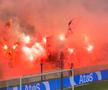 Ultrașii României au aprins din nou torțe pe stadion. Ce urmează